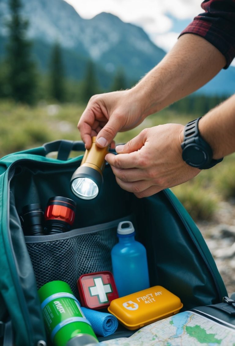 Traveling emergency bag