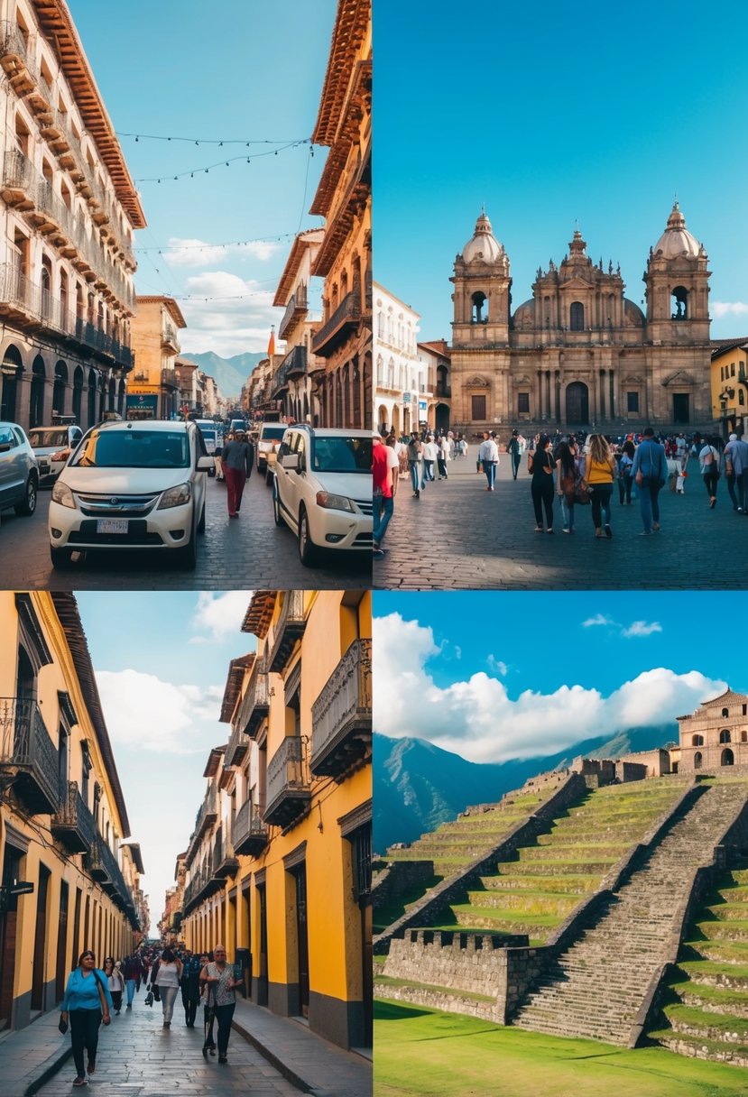 The bustling streets of Lima and the ancient ruins of Cusco, Peru, offer vibrant and diverse settings for a one-week travel adventure